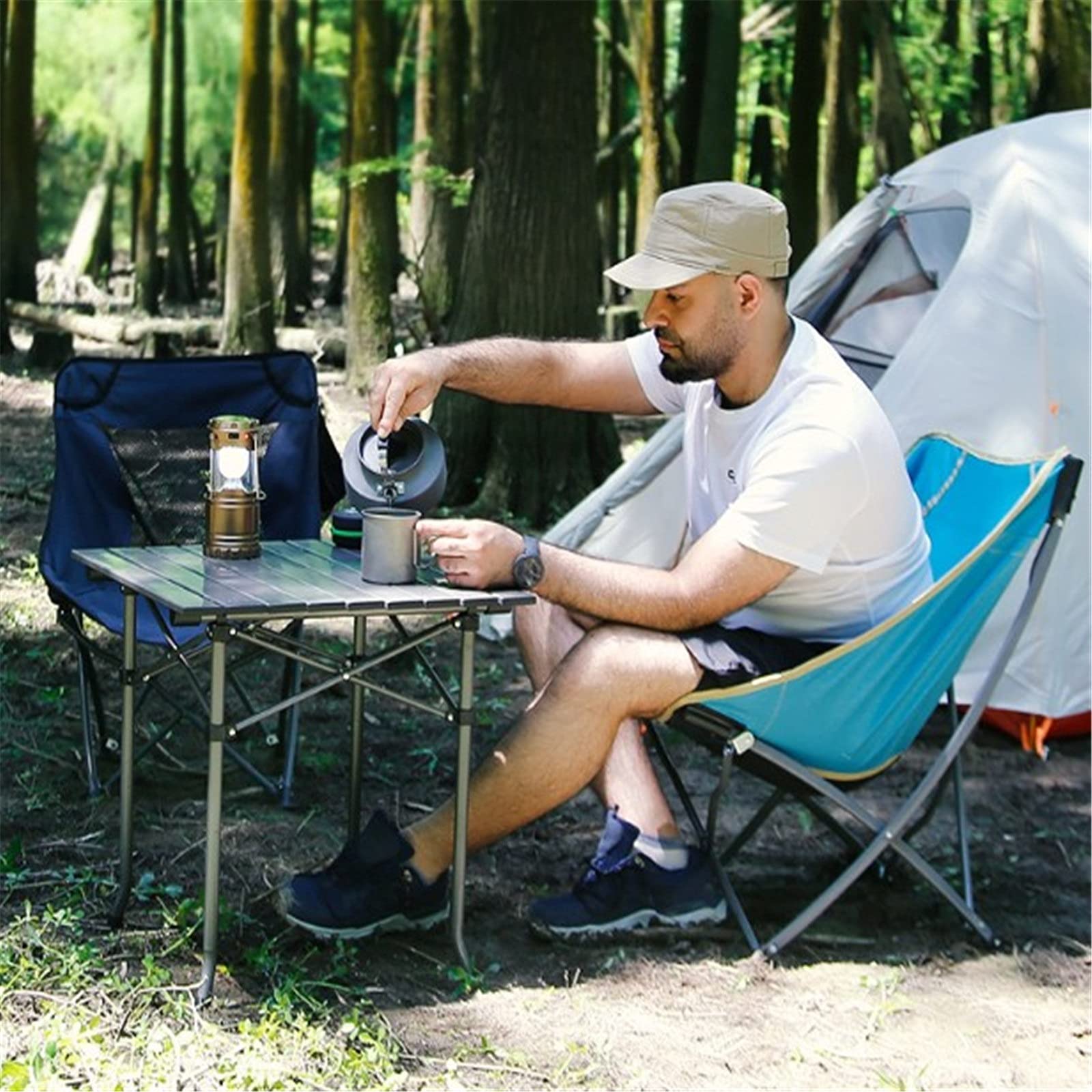 Amazon.co.jp: キャンプ折りたたみ椅子 アウトドアチェア携帯用