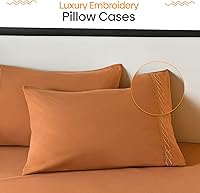 Vista 5 de Juego de sábanas bajeras impermeables – 3 piezas, cómodo protector de colchón transpirable sin ruido, bolsillo profundo, funda hipoalergénica