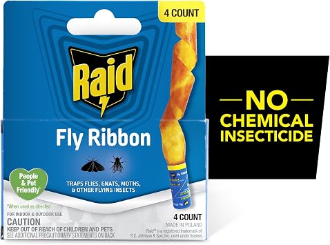 غارة FR3-RAID 4 Count Fly Catcher Ribbon ( 1-Pack )