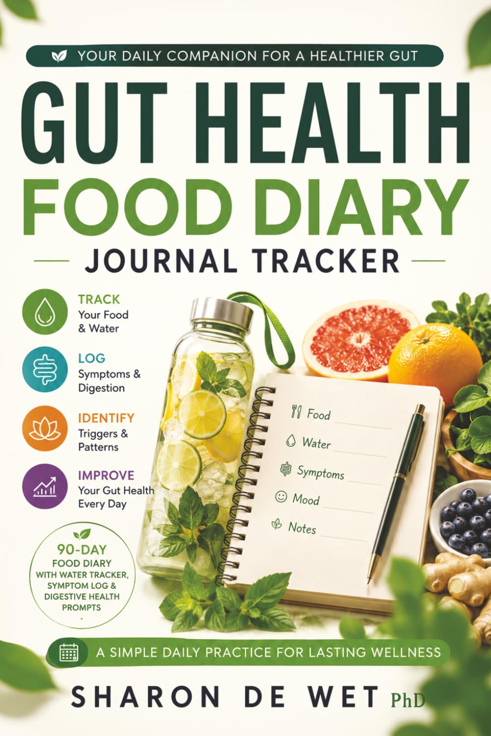 Gut Health Food Diary: Journal Tracker