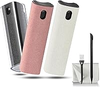Vista 14 de 2 unidades de limpiador de pantalla en aerosol y paño para monitor de laptop y pantallas de automóvil, kit de limpieza con atomizador para pantalla