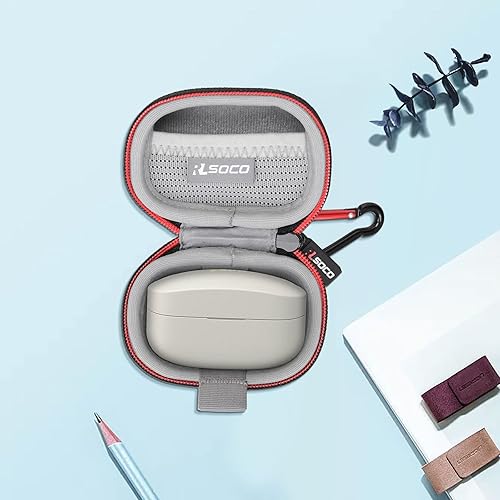 Miniatura 6 de RLSOCO Funda para Sony WF-1000XM4 Líder en la industria con cancelación de ruido Auriculares verdaderamente inalámbricos (negro)