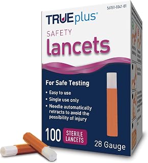 28g Safety Lancets 100ct