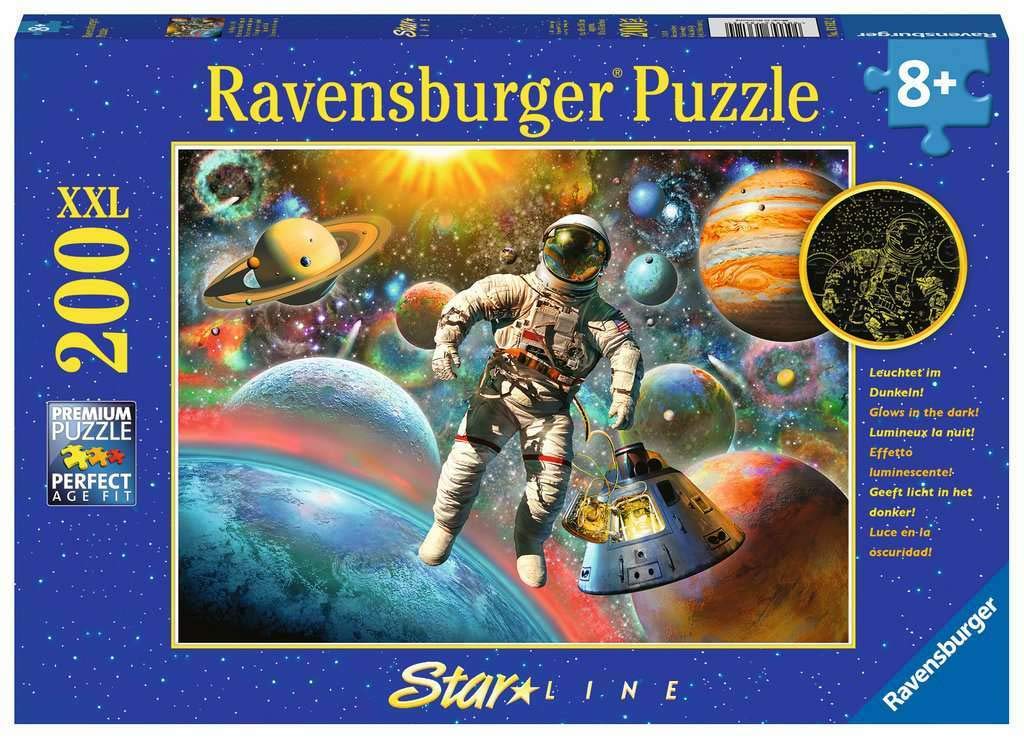 Ravensburger Kinderpuzzle 13612 - Ausflug ins All - 200 Teile