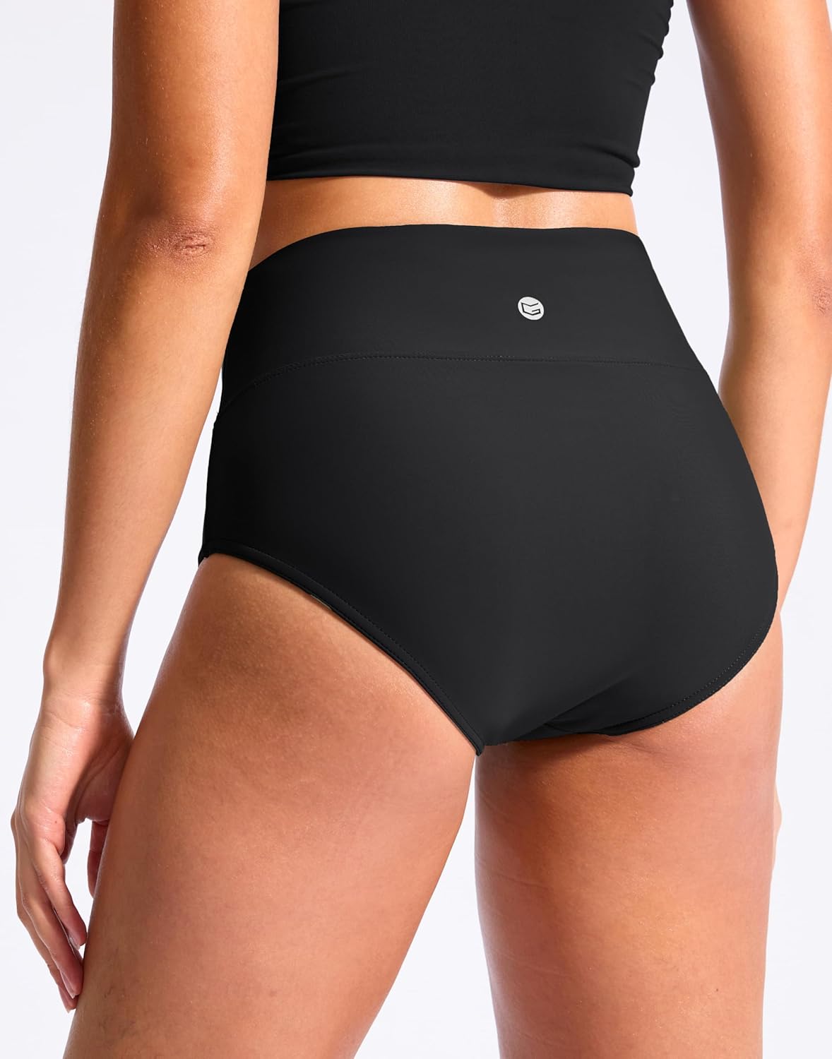 G Gradual Women's High Waisted Bikini Bottoms Tummy Control Swim Bottom Full Coverage Bathing Suit Swimsuit Bottoms for Women - Image 3