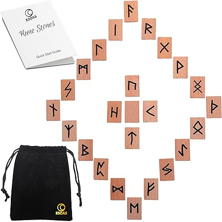 Amazon.com : AzureGreen Bone Rune Set : Home & Kitchen