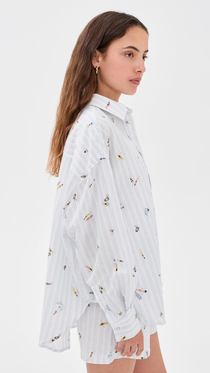 En Saison Women's Nicole Button Up Top