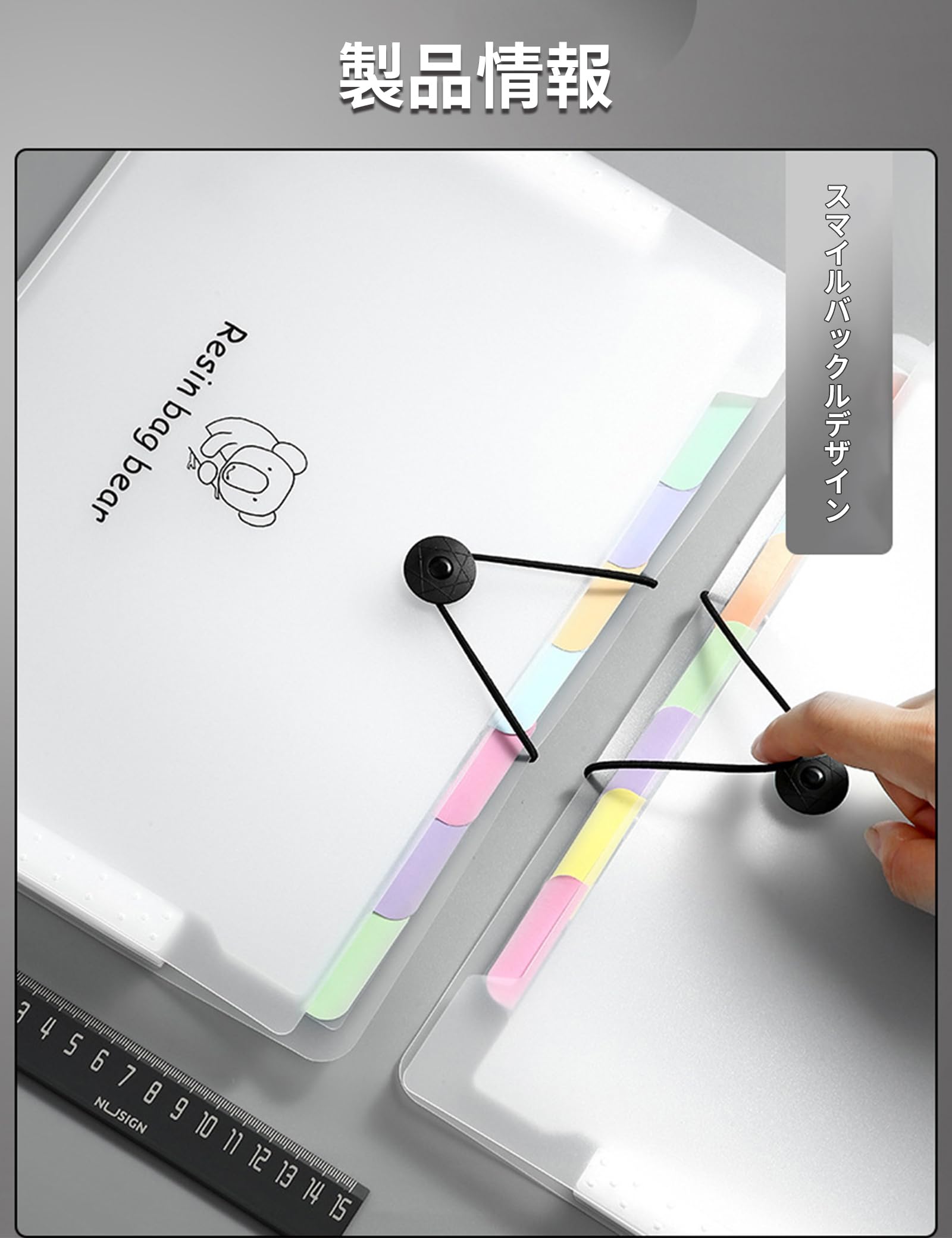 Amazon | aninako ドキュメントファイル a4 2本セット ジャバラ