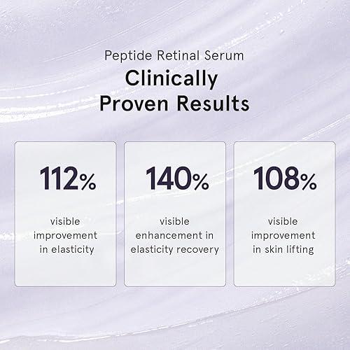 Miniatura 5 de ONE THING Suero peptídico retiniano, vitamina A, de acción más rápida que el retinol, retinaldehído, suaviza las arrugas, refina los poros y mejora