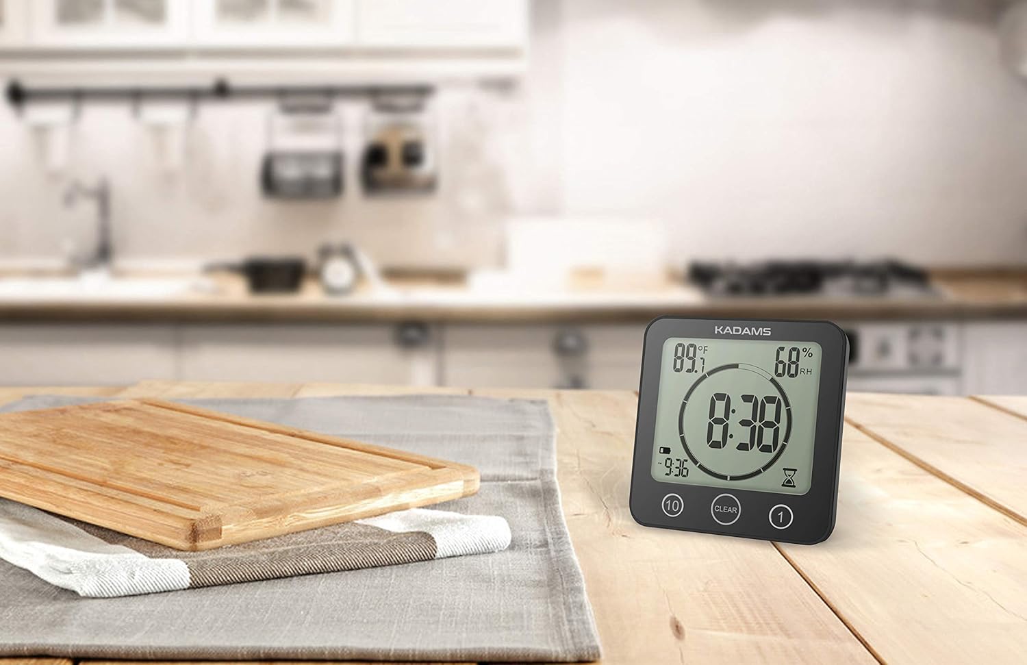 KADAMS Visual Audio Time Tracker Countdown Timer Clock, Time Management