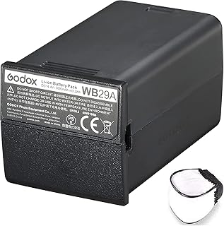 Godox WB29 Battery Replacement,Godox WB19A 14.4V 3000mAh for Godox AD200 Pro and Godox AD200 Pocket Flash Light(Godox WB29A is Update Version of Godox WB29)