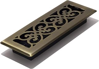 Decor Grates SPH310-A Floor Register, 3x10 Inches, Antique Brass Finish