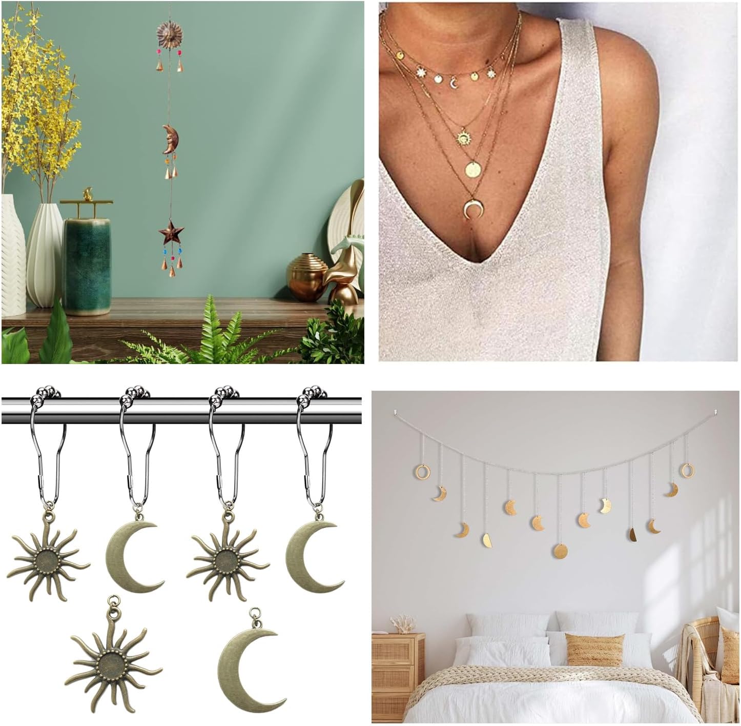 stino 100 Gram Metal Charms for Jewelry Making, Silver & Gold Plated, Bulk Pack for Bracelets, Necklaces, Crafts - Image 4