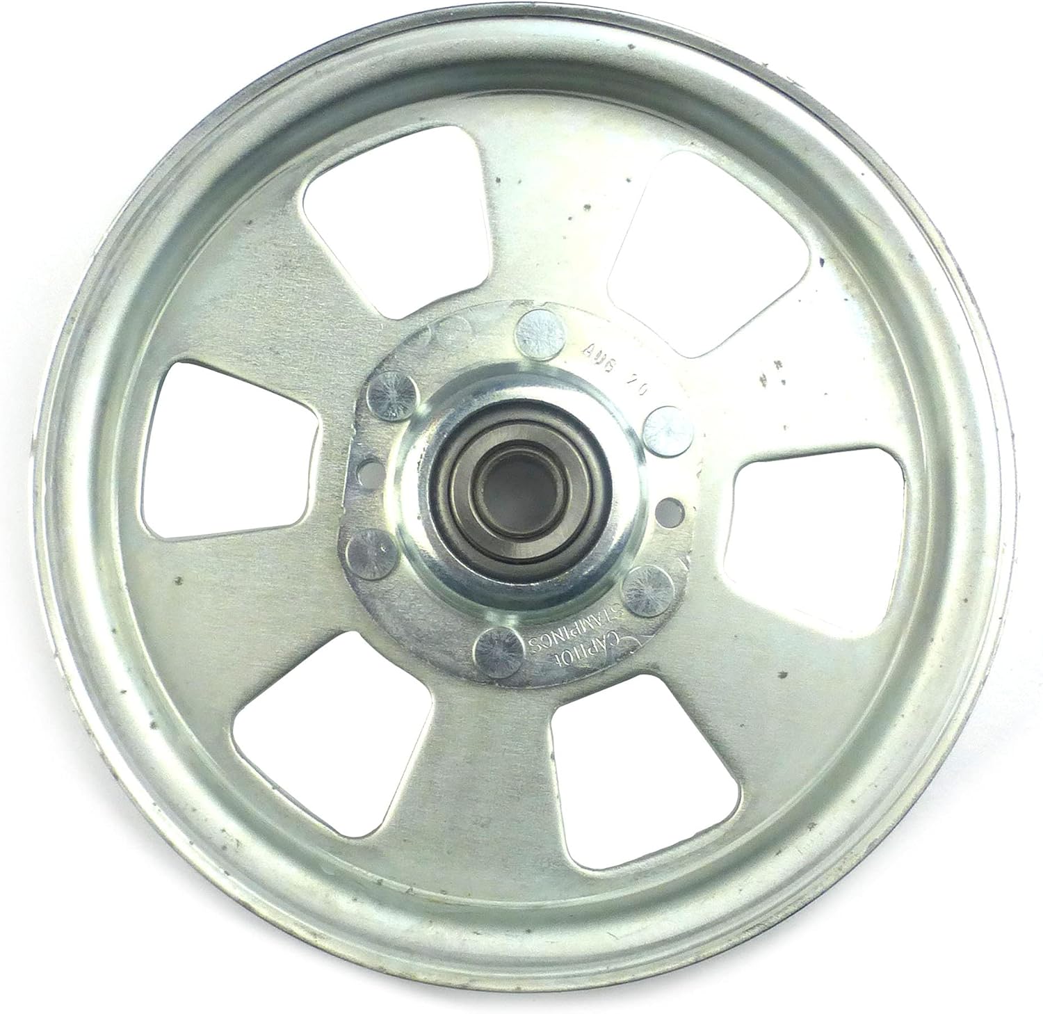 Ferris Genuine OEM Flat Idler Pulley for 5901214, 5901215, 5901224, 5901225, 5901226, 5901242, 5901243, 5901264, 5901265 Lawn Mowers / 5104717