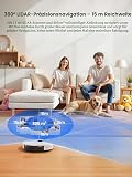 Lefant M2 Plus Robot Aspirateur Laveur avec Station 6000Pa, Blanc - 6