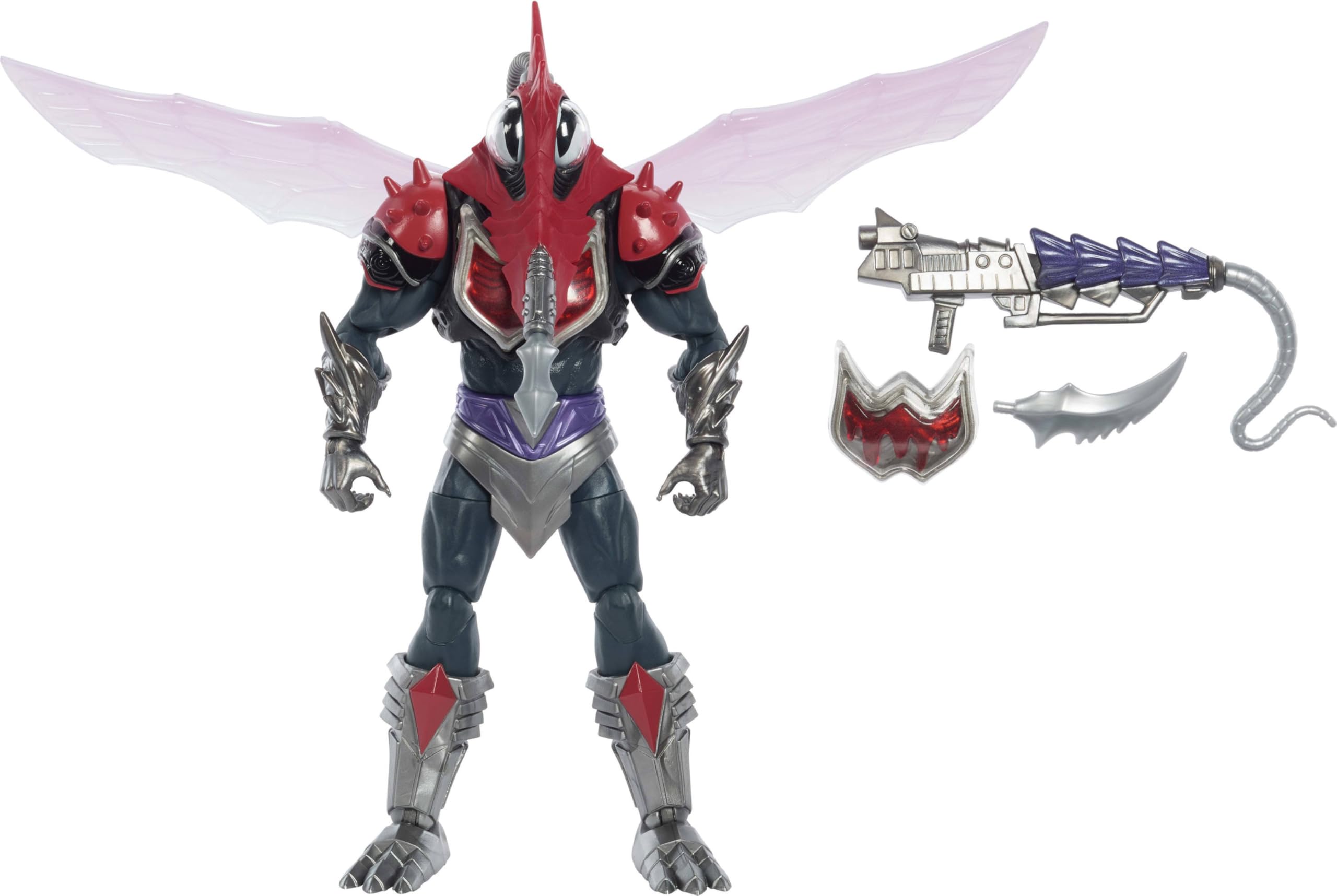 Masters of the Universe Masterverse - Leech Principessa del Potere, action figure deluxe con 30 punti d'articolazione, accessori e parti intercambiabili inclusi, giocattolo per bambini, 6+ anni, HYC54