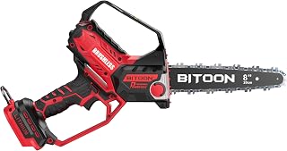 Mini Chainsaw for Milwaukee M18 Battery, Automatic Oiler 8 Inch Cordless Pruning Chainsaws, Battery Powered Mini Chainsaw for Wood Cutting, Tree Pruning