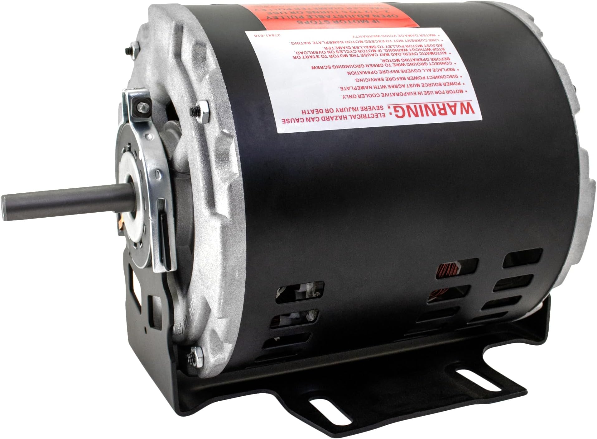 IMM Evaporative Cooler Motor 2-Speed 1/2 HP 115-Volt 1/2" Shaft Permanently Lubricated