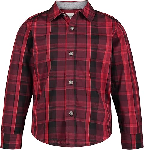 Calvin Klein Boys Legacy Long Sleeve Woven Button-Down Shirt