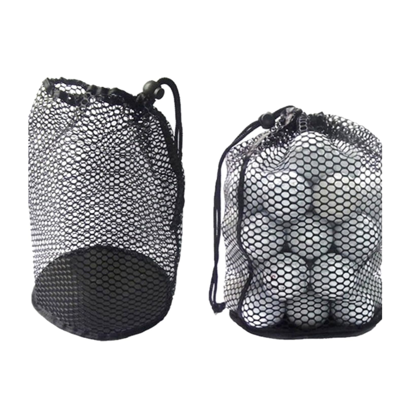 Sac de rangement en maille filet pour balles de golf