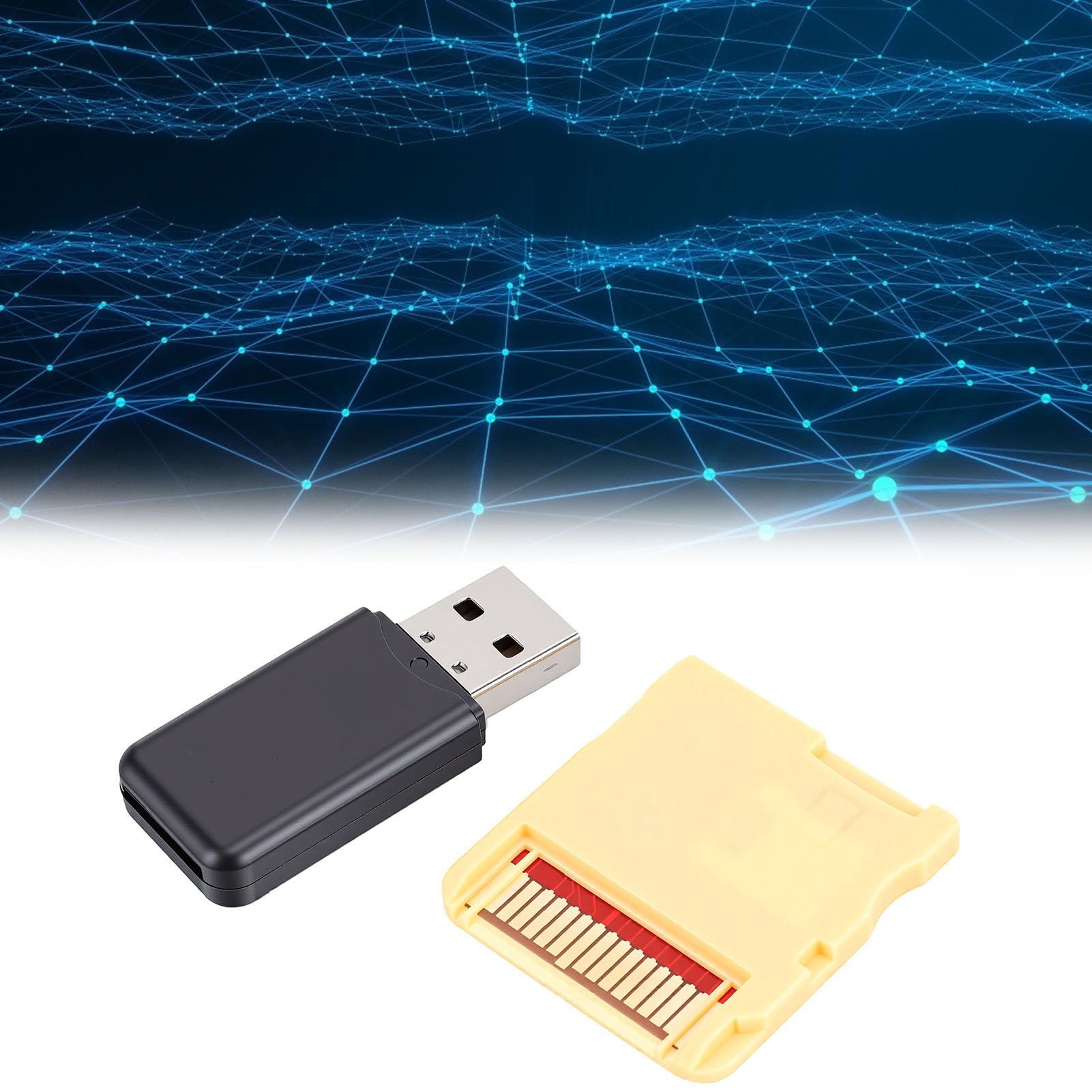 Annadue Dual-Core-Flash-Cartridge für DSi 3DS (32GB) | Spiel-Flash-Karte, Dual-Core-Speicherkarten-Adapter, Open Source RP2040, Automatisches Speichern, kein Z