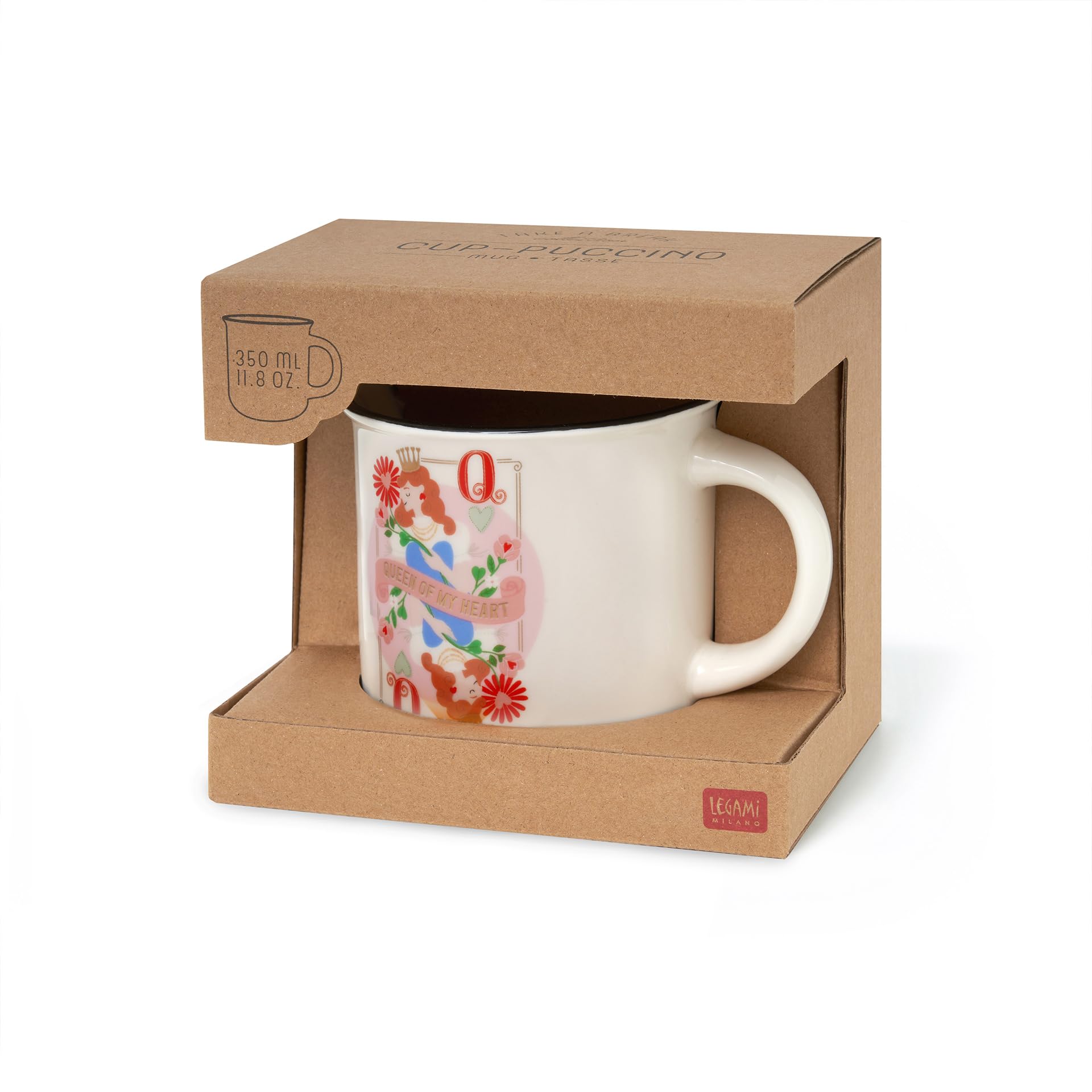 Smile Style mokken inhoud 400 ml & Onderzetters