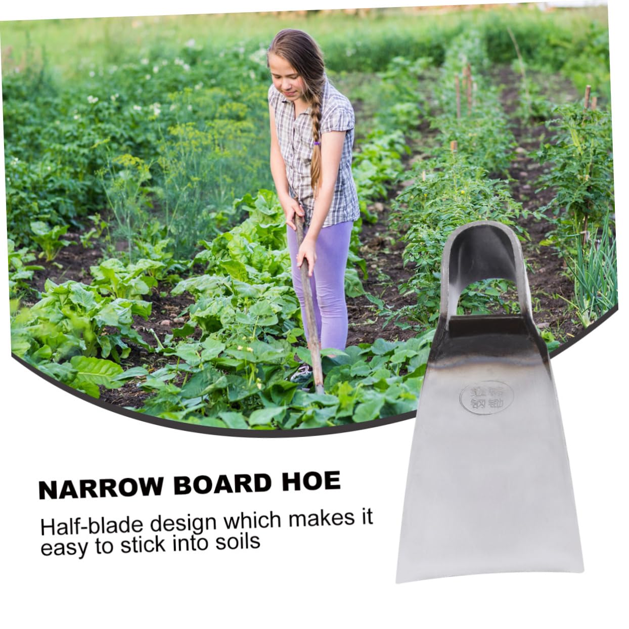 Herramientas de mano Azada forjada Herramienta de desmalezado manual Cultivador de azada Jardinería Azada pequeña Arranque Extractor de desmalezado de azada Herramientas de jardinería Herramientas de