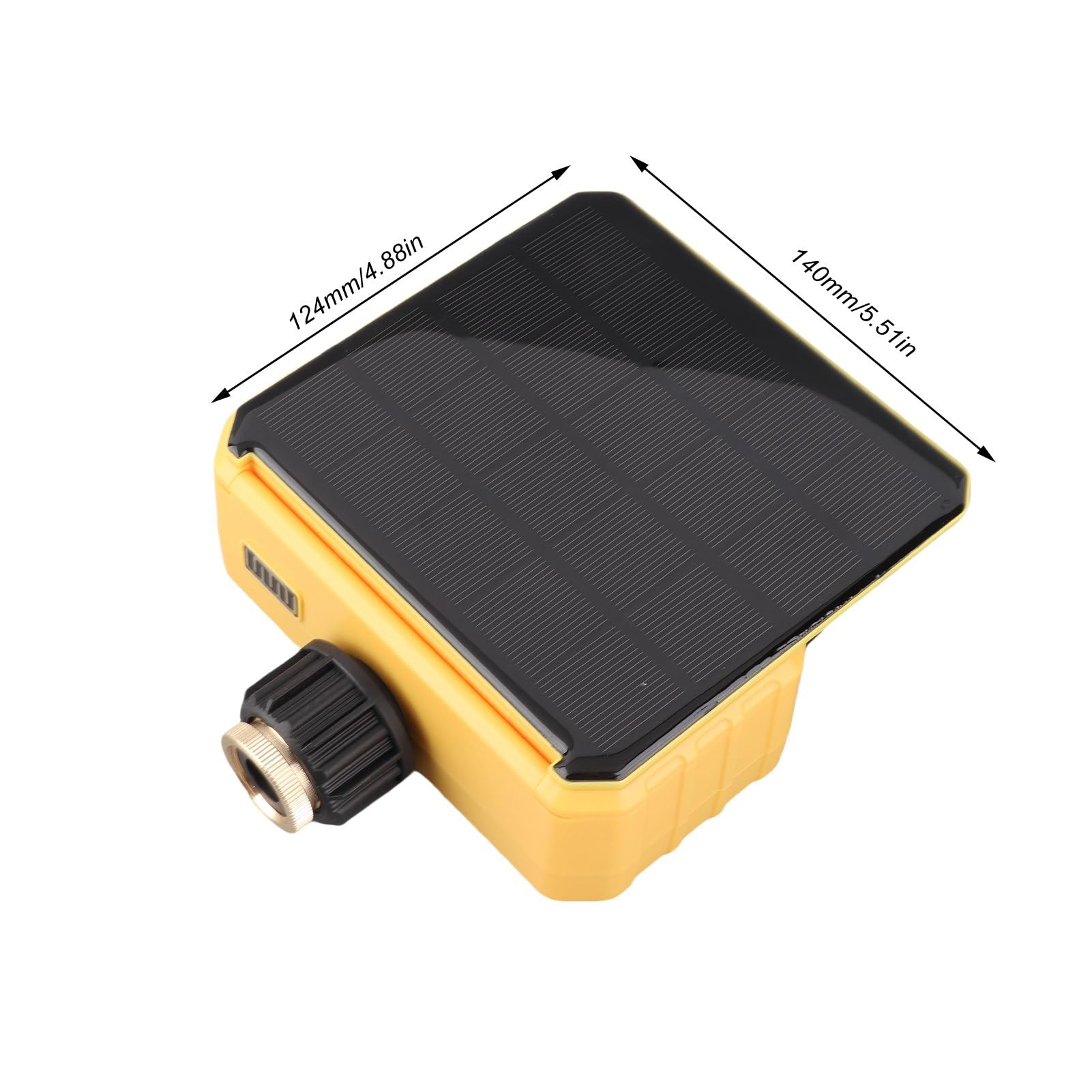 Temporizador de Aspersor WiFi, Control de Retardo Lluvia, Temporizador Agua Solar para Jardín, Techo, Jardín, Material ABS