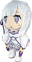 Vista 2 de Great Eastern Entertainment Re Zero Emilia - Peluche de 8 pulgadas de alto, multicolor