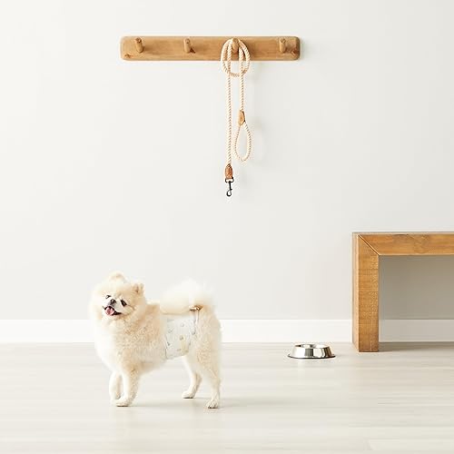 Miniatura 7 de Tienda Basics Pañales para perros machos, 30 unidades, XS, ultra absorbentes, desechables, con ajuste seguro, a prueba de fugas y cómodos