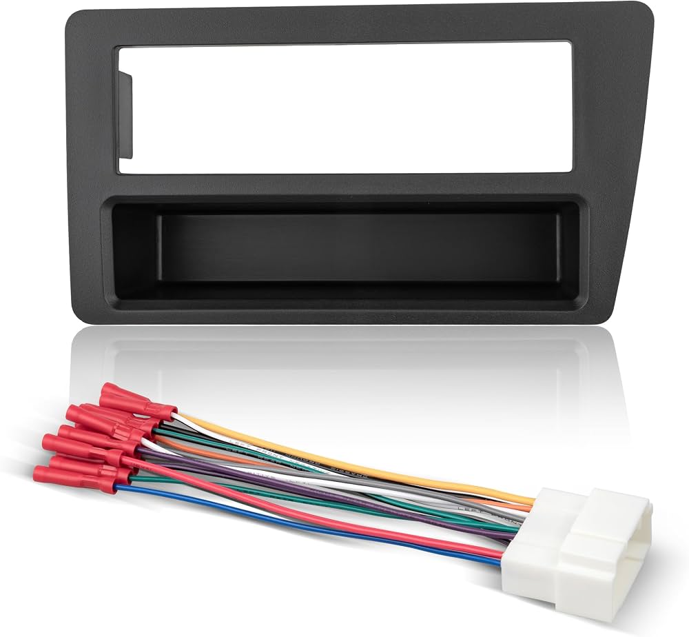 Amazon.com: NuIth Single Din Radio Installation Dash Kit with