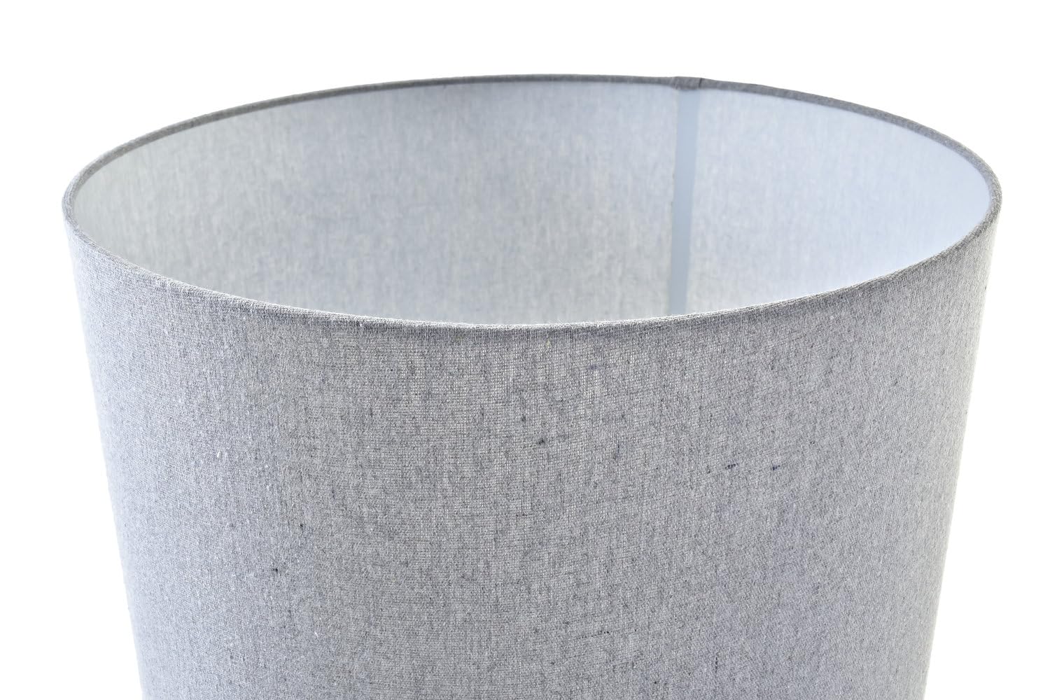 AlexandreHouse LAMPARA SOBREMESA CERAMICA LIENZO 42X42X60 GRIS