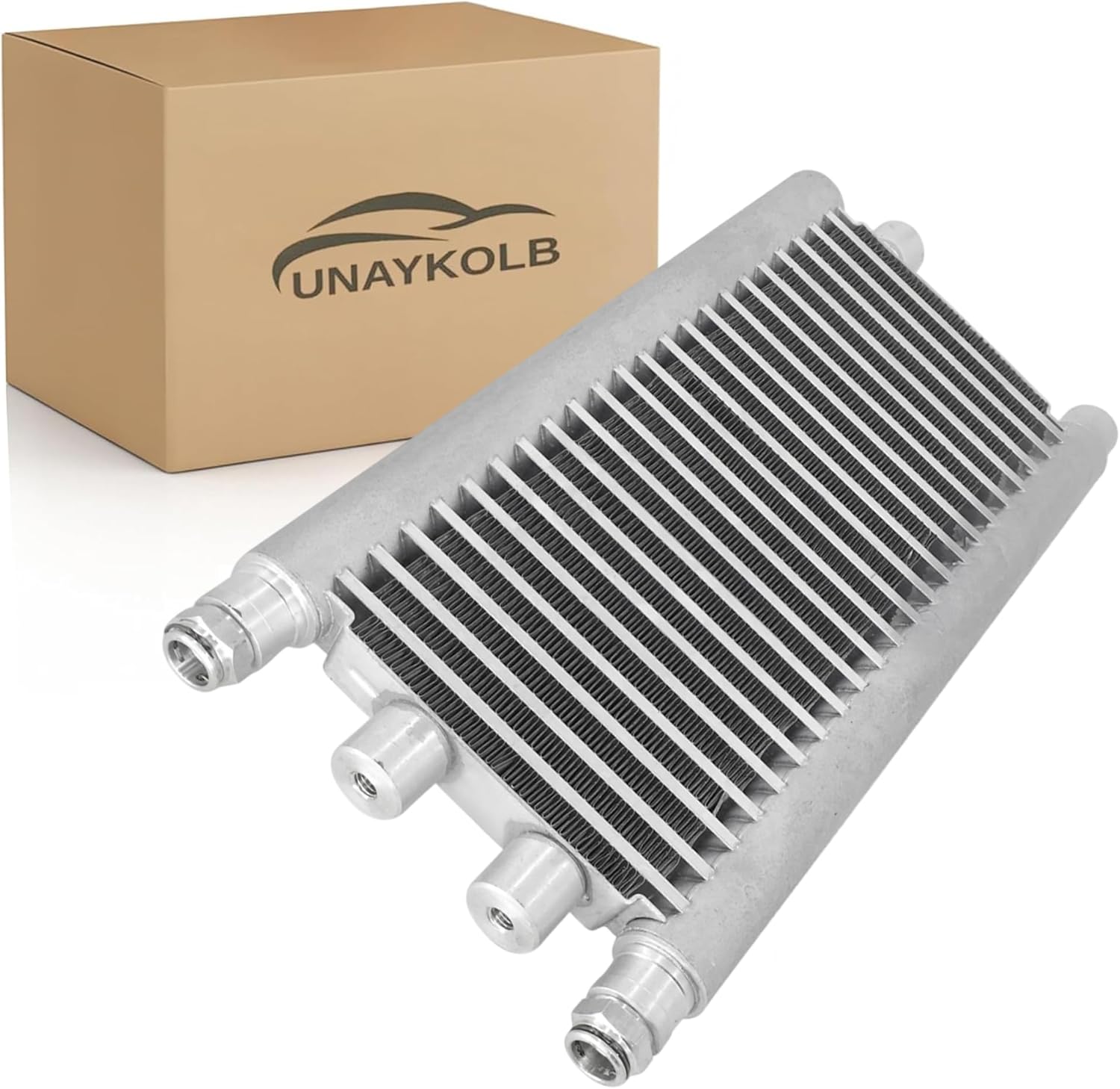 Automatic Transmission Oil Cooler Compatible with Chevrolet Volt 1.4L 2011 2012 2013 2014 2015, Replacement Engine Oil Cooling Assembly