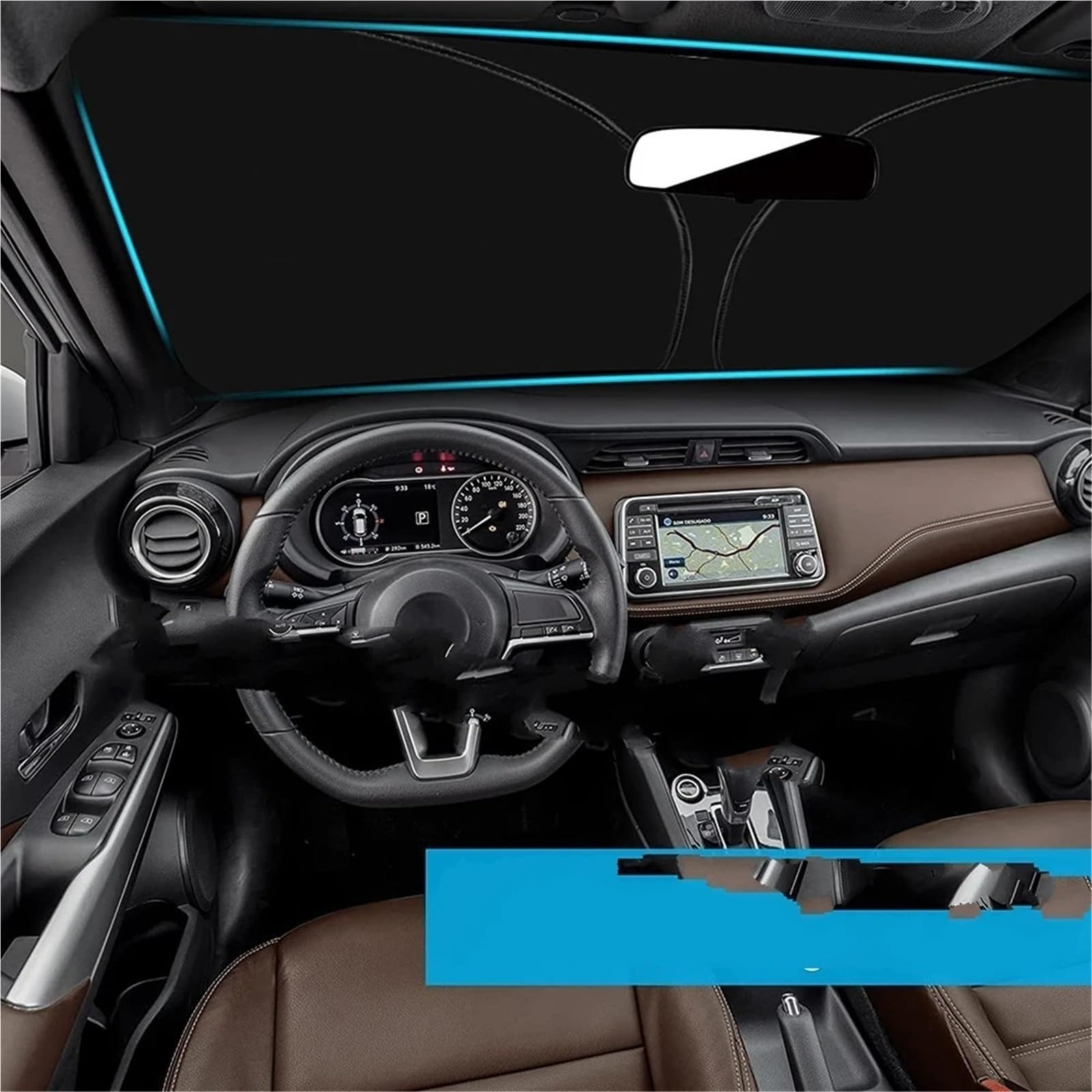 Per Mazda Per 6 2014-2021 Parasole Per Parabrezza Auto, Visiera Per Lunotto Anteriore E Posteriore Coprisole Auto Parabrezza
