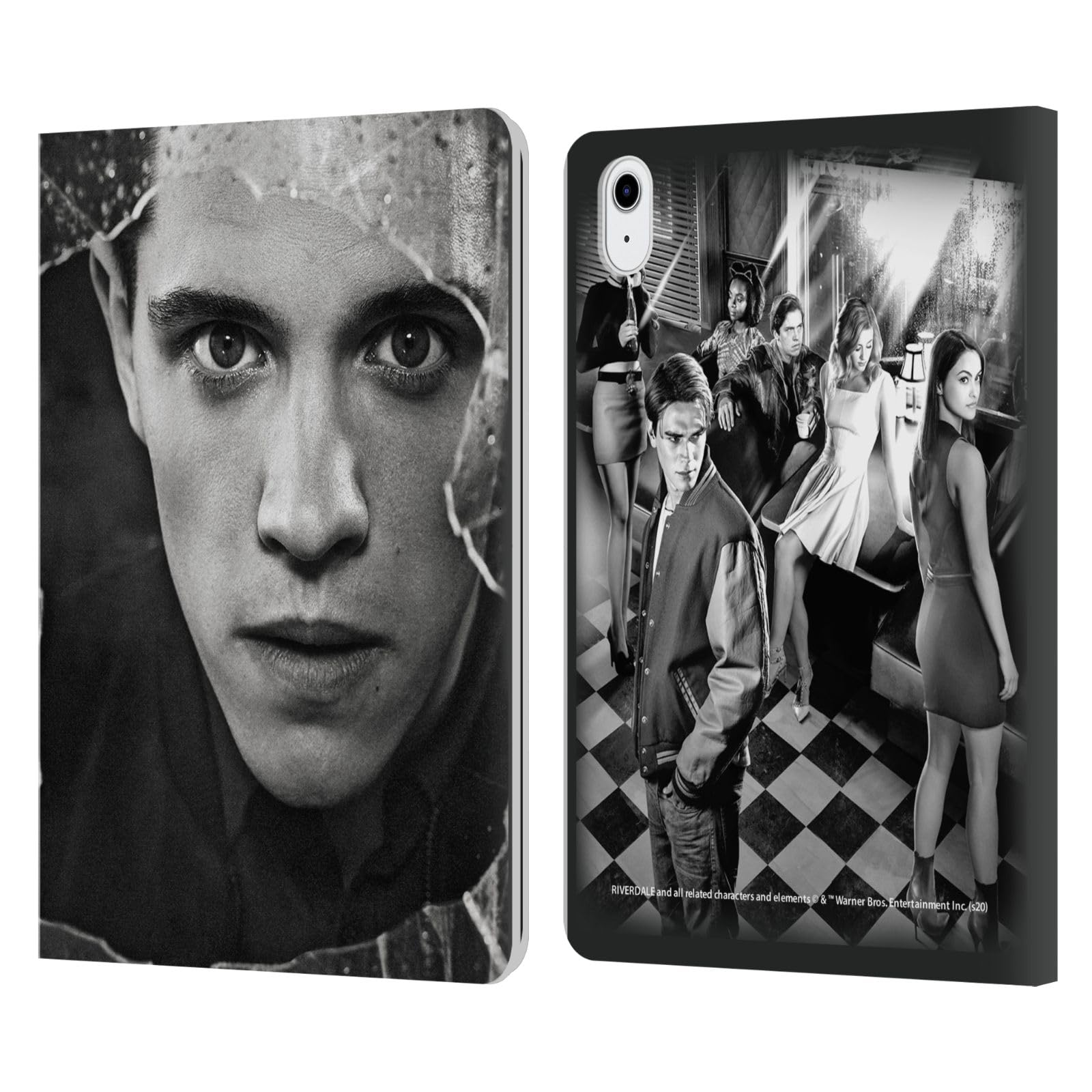 Funda tipo libro iPad Air 2022 diseño Kevin Keller de cristal roto resistente 7