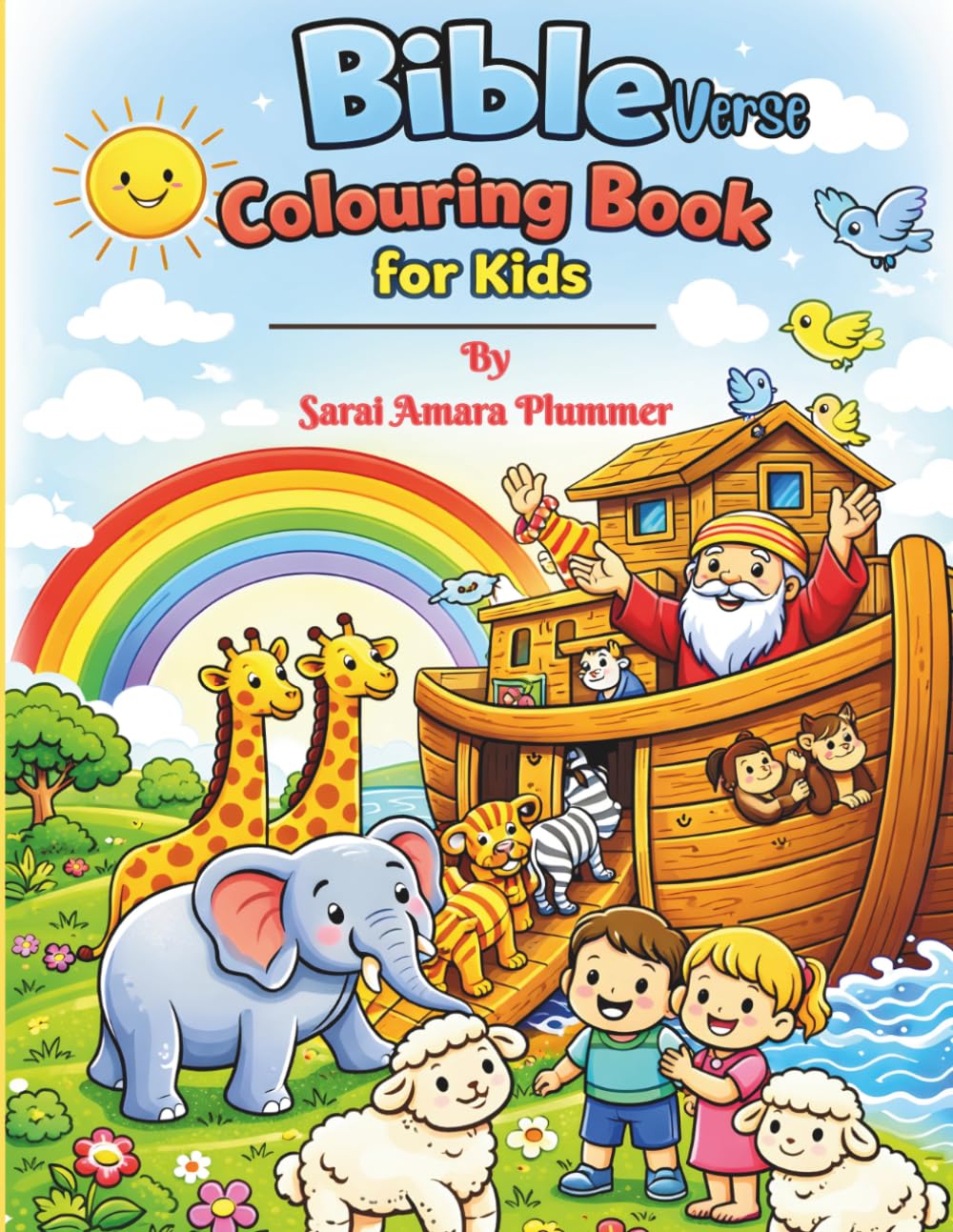 Bible Verse Colouring Book for Kids