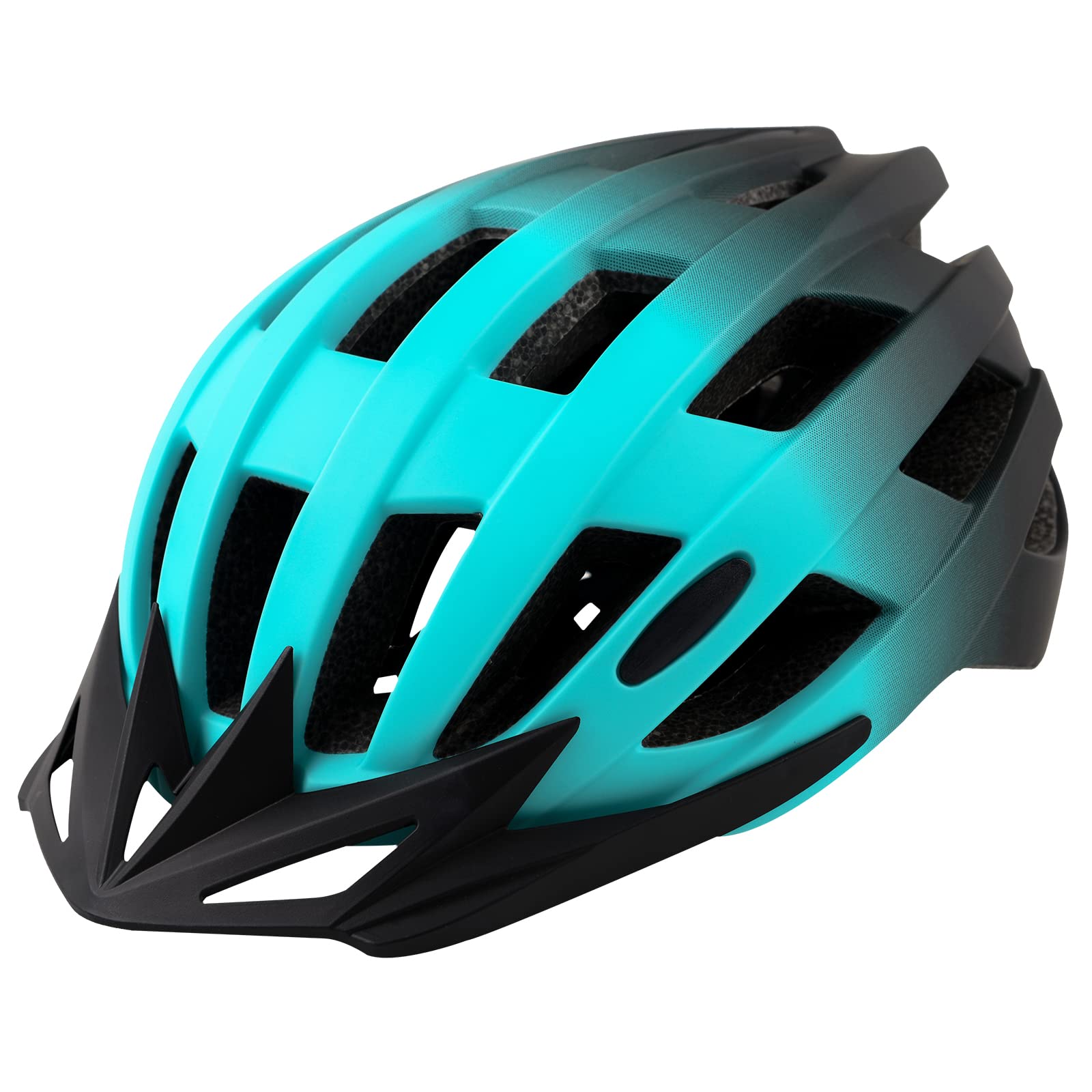 Adult Bike Helmets, Adjustable Mens Womens Bicycle Helmet, Lightweight Road Mountain Cycling Safety Sports Helmets with Detachable Visor