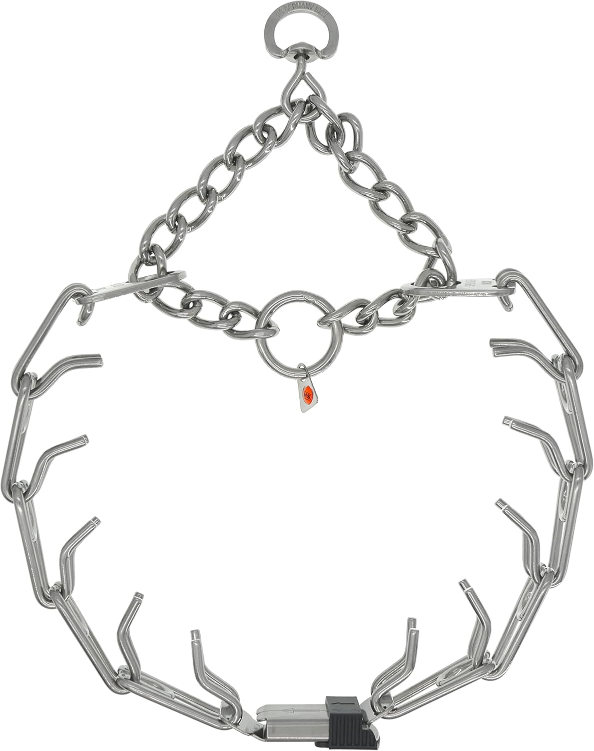 Herm Sprenger Stainless Steel Prong Dog Collar with