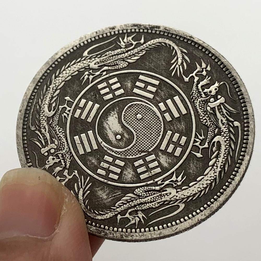 Amazon.com: Ada Cryptocurrency Copy Coin SsangYong Yin Yang Tai Chi Gossip  Favorite Coin Commemorative Coin Antique Silver Plated Lucky Coin  Collectible Coin : Collectibles & Fine Art