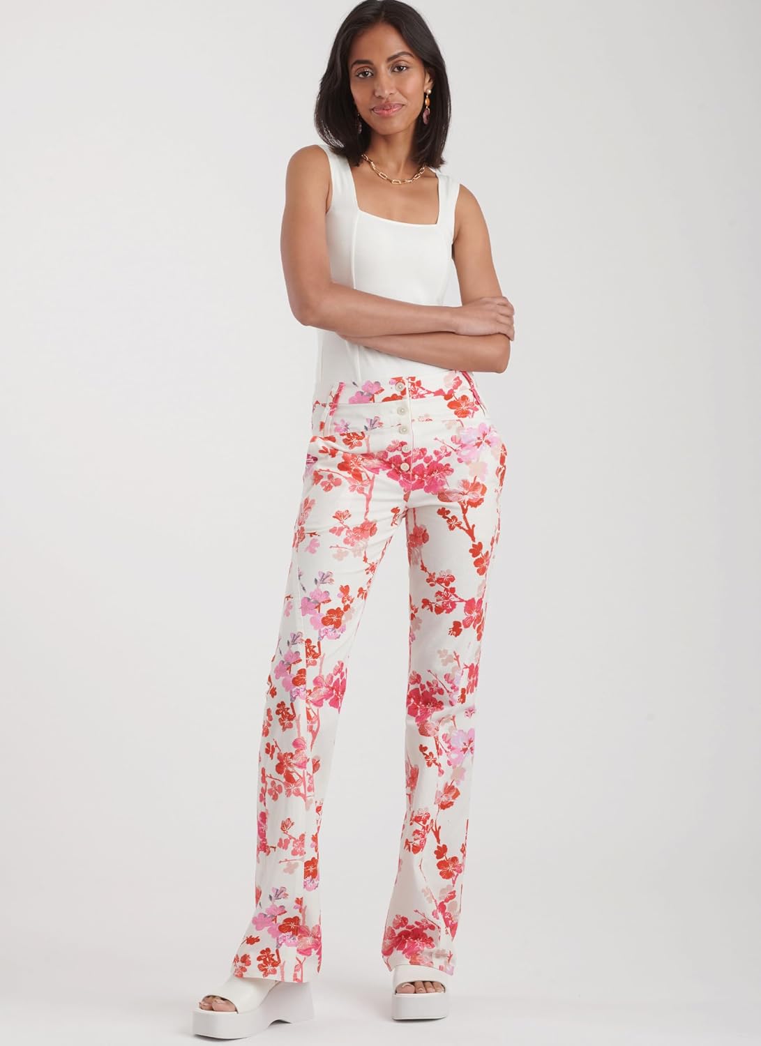 Simplicity Misses' Low Waist Jeans Sewing Pattern Packet, Design Code S9892, Sizes 8-10-12-14-16