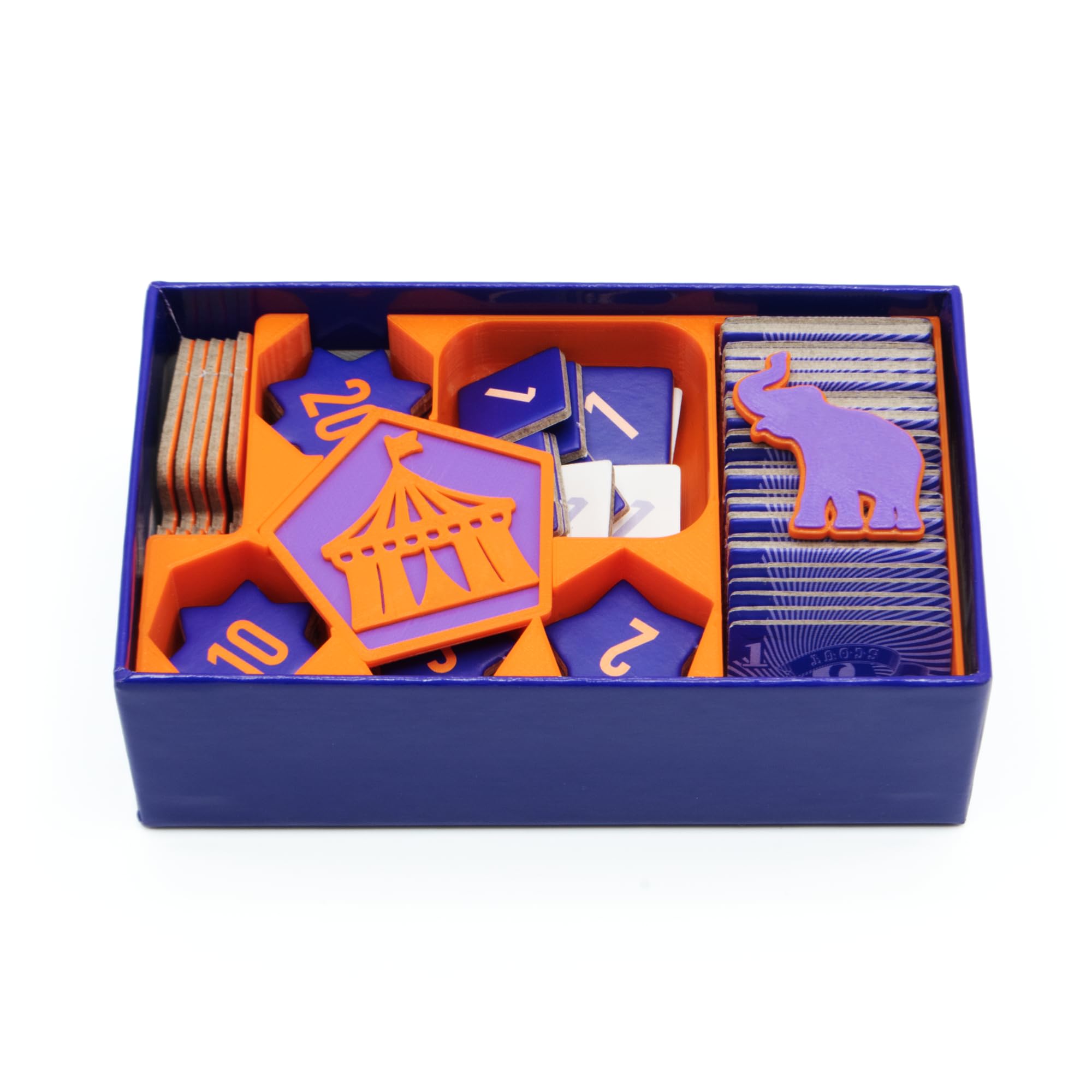 Scout Insert/Organiser, Starter Player Marker and Active Number Plate - Pack of 3 Board Game Accessories and 3D Expansions - Image 3