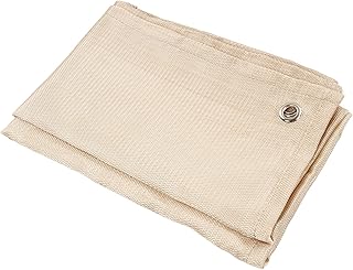 VGEBY High Temperature Resistance Fame Retardant Cloth, Glass Fiber Flame Retardant Pad Mat for Camping Barbecue Outdoor