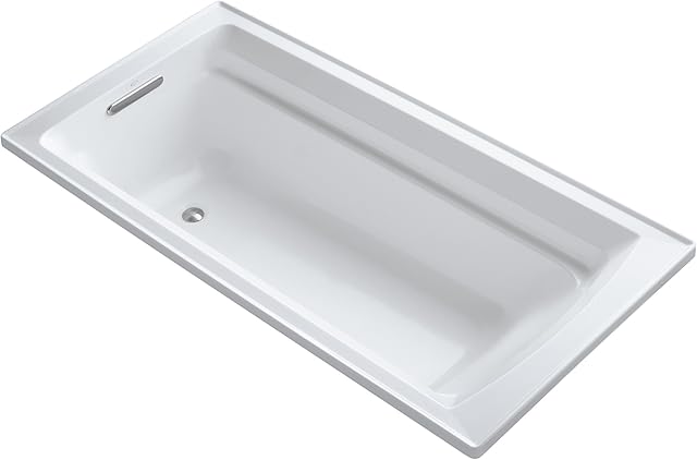 KOHLER 1125-0 Archer 6-Foot Bath, White