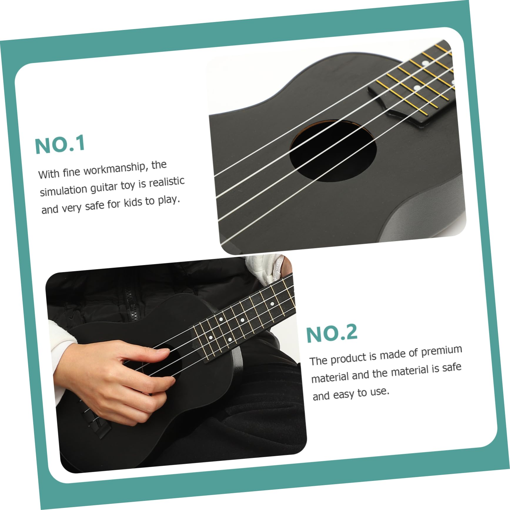BESTonZON Ukulele Początkujący Instrument Muzyczny Instrumenty Muzyczne Dla Maluchów Instrumenty Muzyczne Dla Maluchów Ukulele Dla Początkujących Naucz Się Gitary Początkujący Dziecięce