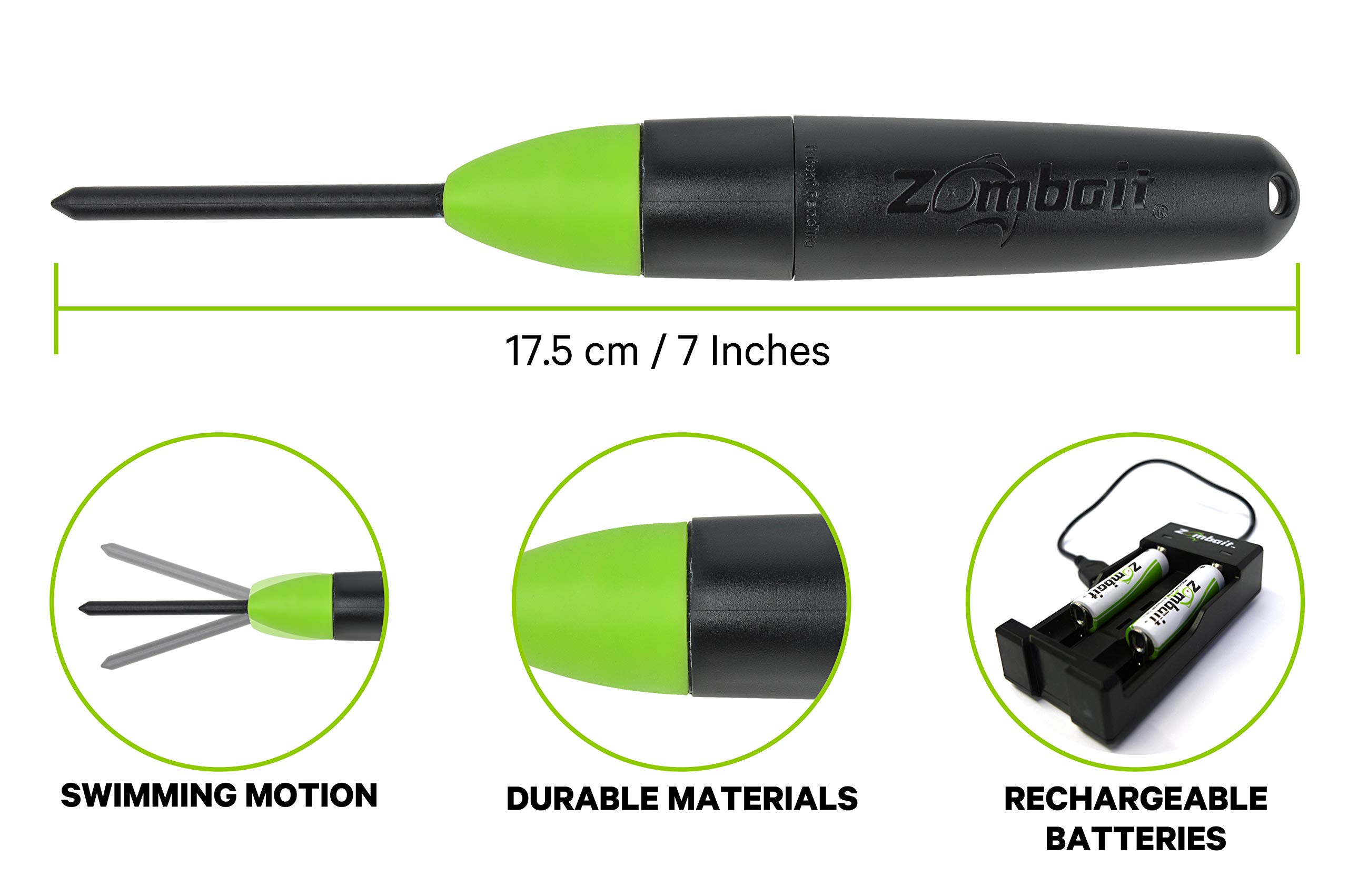 Leurres électriques de pêche, leurres Rechargeables USB avec lumière