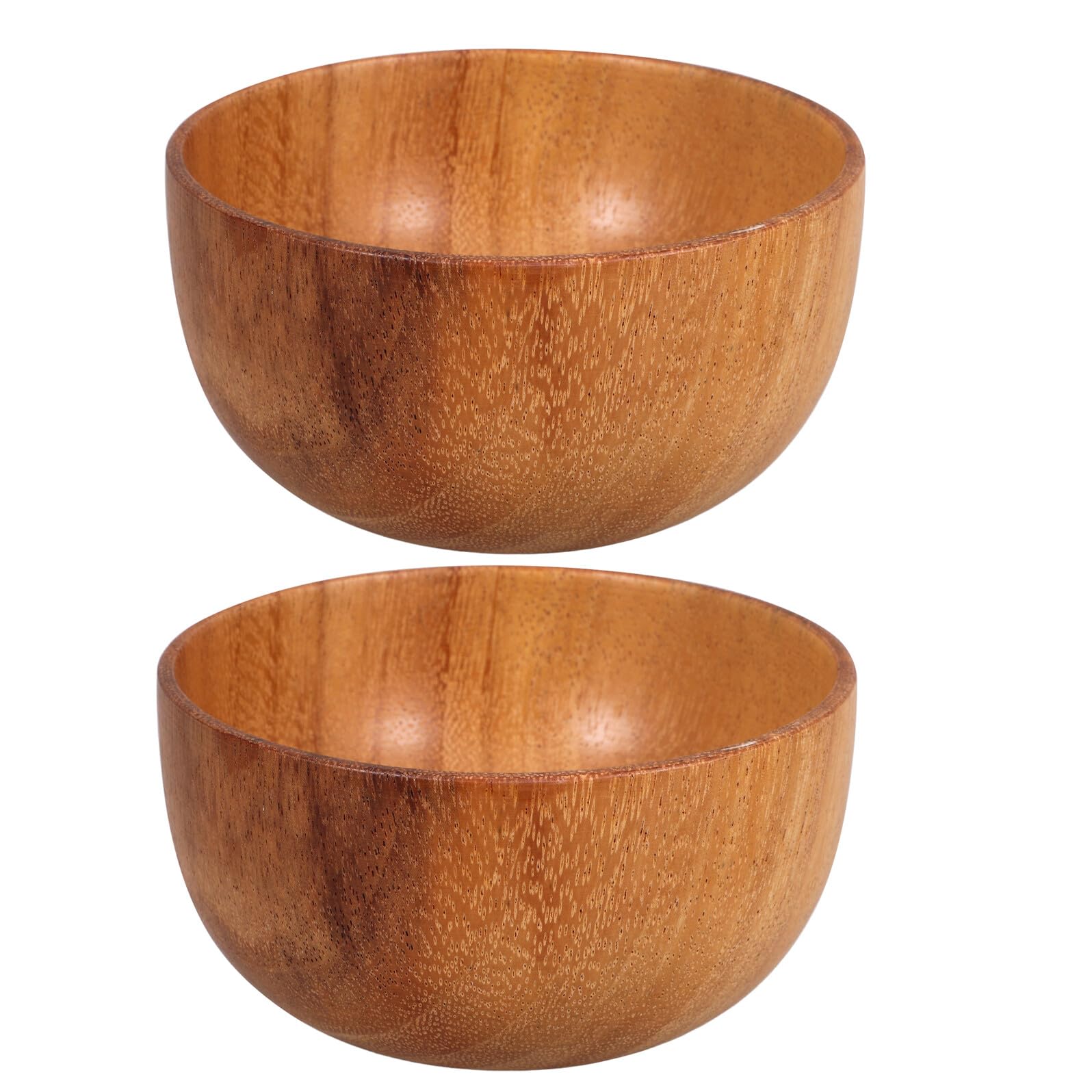 2pezzi Ciotole in Legno di Acacia per Mescolare Noci Caramelle Antipasti Snack Salsa e Riunioni di Famiglia Realizzate Mano Decorative Sostenibili