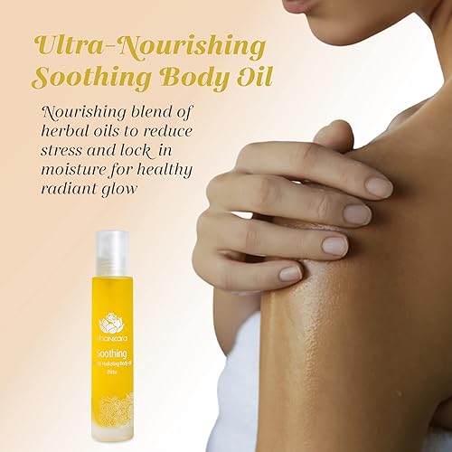 Miniatura 2 de Shankara Aceite corporal calmante para mujeres y hombres con lavanda, caléndula y bálsamo de limón, aceite corporal hidratante perfecto para nutrir