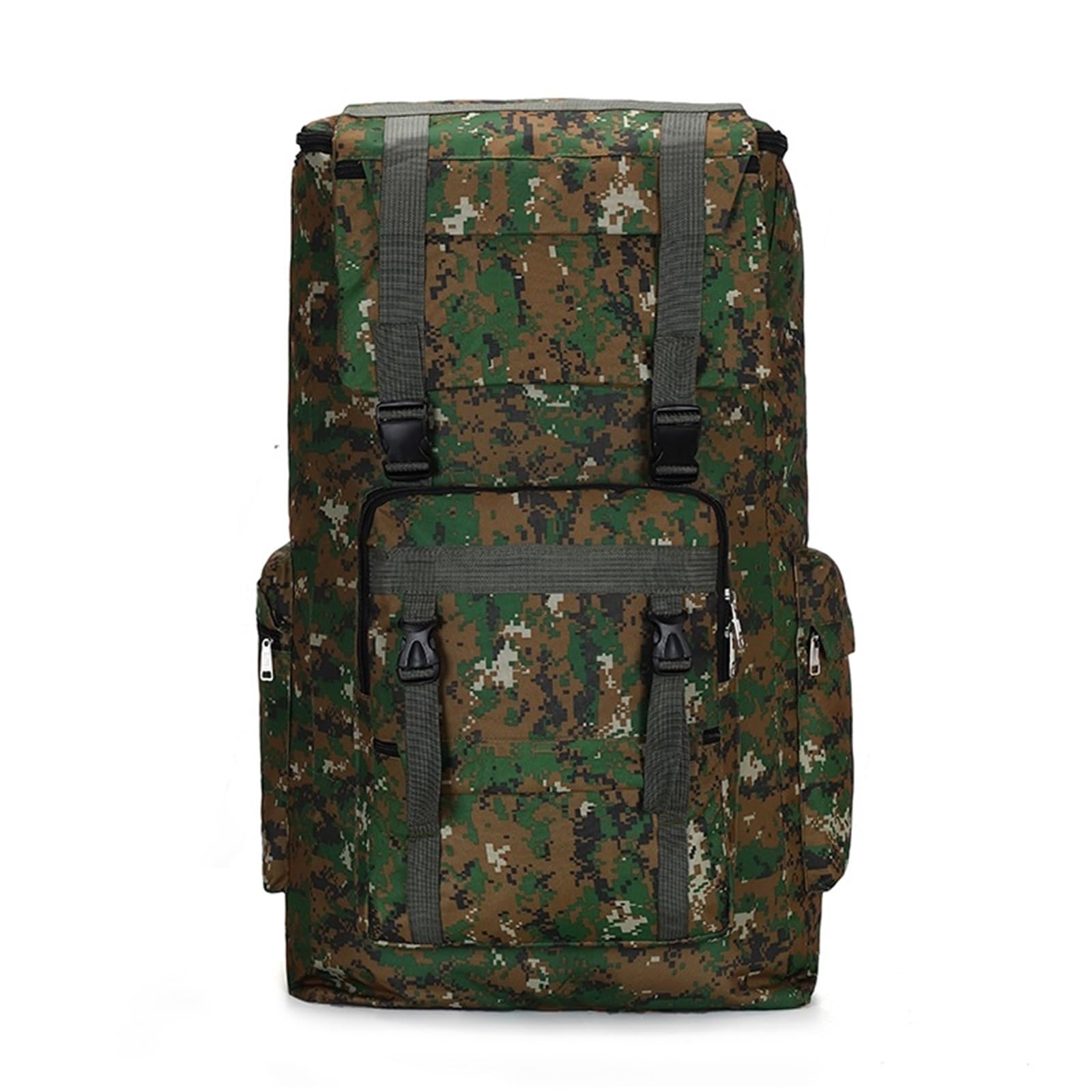 Plecak na zewnątrz 120L Torba turystyczna o dużej pojemności Wypoczynek Camping Turystyka Plecaki bagażowe(Forest camouflage)