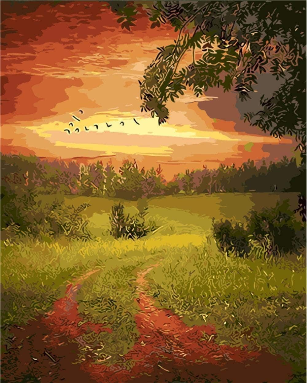 Bilder DIY Digital Oil Painting Malen nach Zahlen Weihnachten