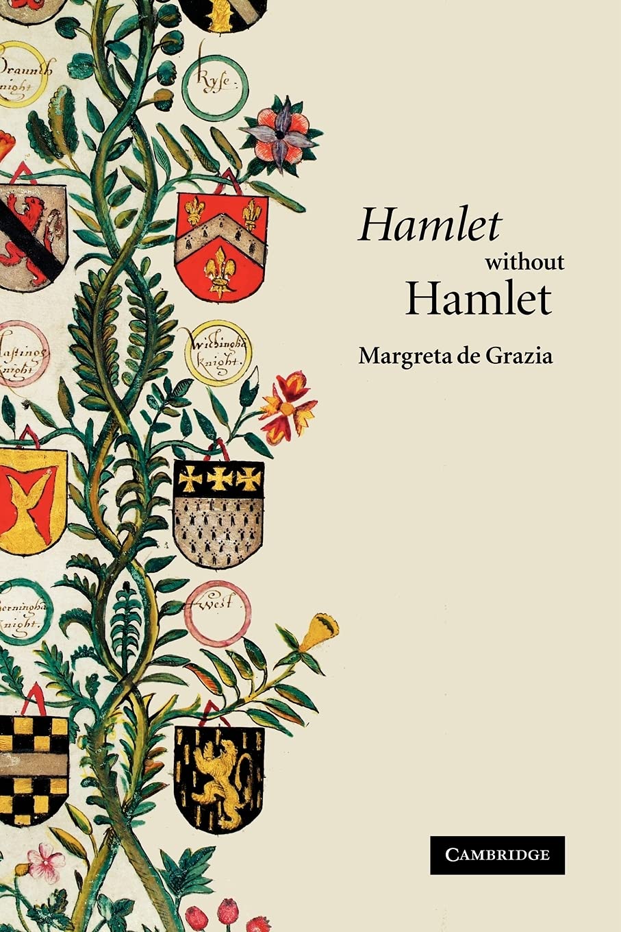 Hamlet without Hamlet.by De-Grazia  New 9780521690362 Fast Free Shipping<|